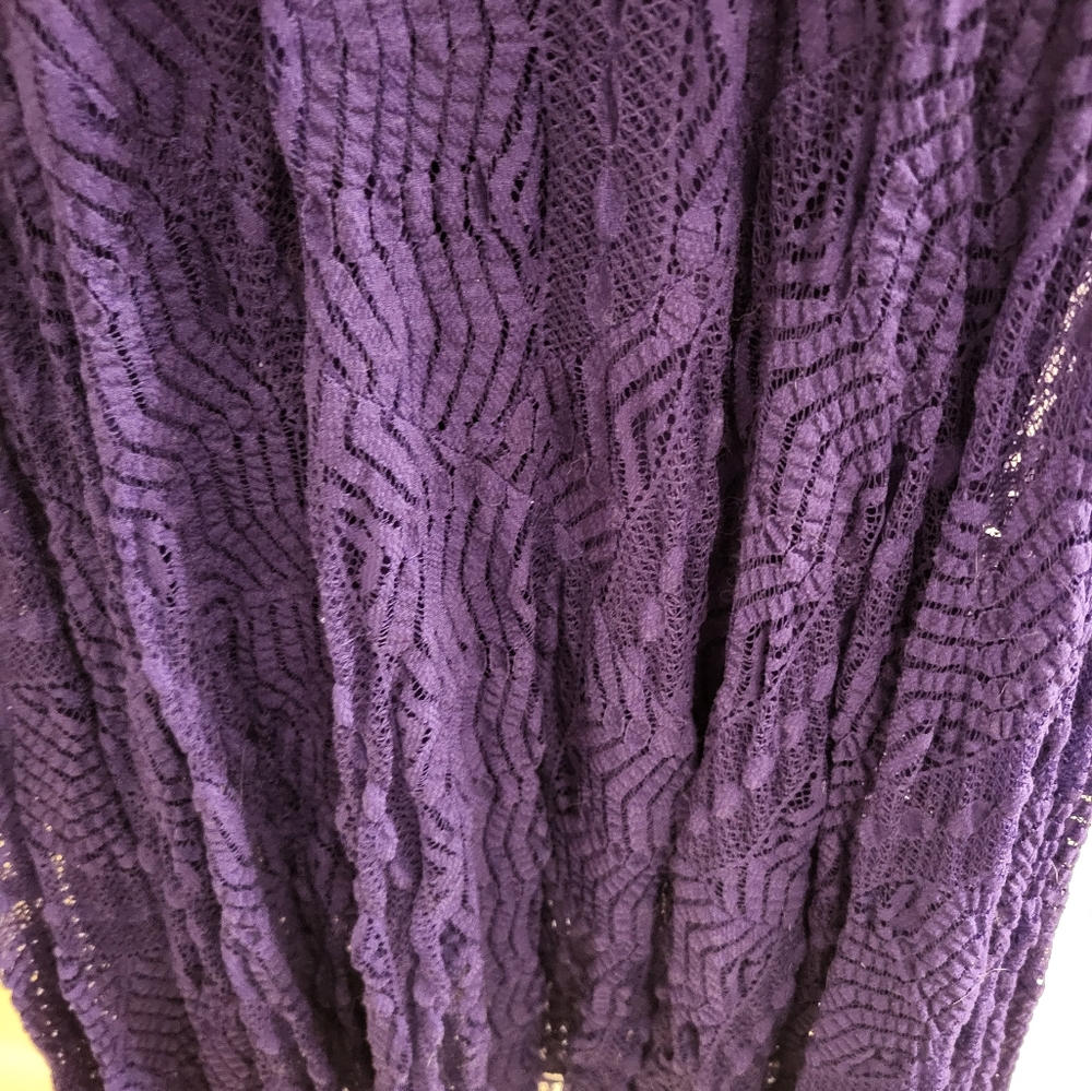 Rabbit Rabbit Rabbit Purple Lace Maxi Dress - Picture 4 of 9